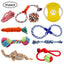 Jouets Pour Animaux De Compagnie De Différentes Tailles Pour Chiens De Petite Et Moyenne Taille (Lot De 10) Rouge - One PETS-TOP