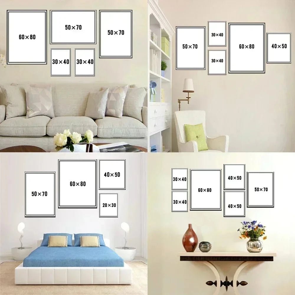 Peinture artistique ciel et chat noir – Décoration maison salon bar PawLuxe™ - One PETS - TOP