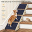 Rampe en bois pour chien – Portable, antidérapante et sûre pour escaliers - One PETS - TOP