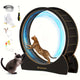 Roue d’exercice XL pour chat – Bois naturel, silencieuse & stable - One PETS - TOP