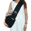 Sac à bandoulière pour chien & chat – Transport confortable & portable Noir One PETS-TOP