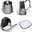 Sac à dos capsule pour animaux – Respirant, bulle transparente, voyage 40x16x34cm / Gris One PETS-TOP