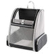 Sac De Transport Chiens Et Chats, Sac À Dos En Maille Pour Animaux Pliable Spacieux Et Respirant Avec Structure Métallique, Panier Stable Et Confortable Pour Voyage En Train, Voiture Ou Avion - One PETS - TOP