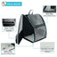 Sac De Transport Chiens Et Chats, Sac À Dos En Maille Pour Animaux Pliable Spacieux Et Respirant Avec Structure Métallique, Panier Stable Et Confortable Pour Voyage En Train, Voiture Ou Avion - One PETS - TOP