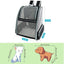 Sac De Transport Chiens Et Chats, Sac À Dos En Maille Pour Animaux Pliable Spacieux Et Respirant Avec Structure Métallique, Panier Stable Et Confortable Pour Voyage En Train, Voiture Ou Avion - One PETS - TOP