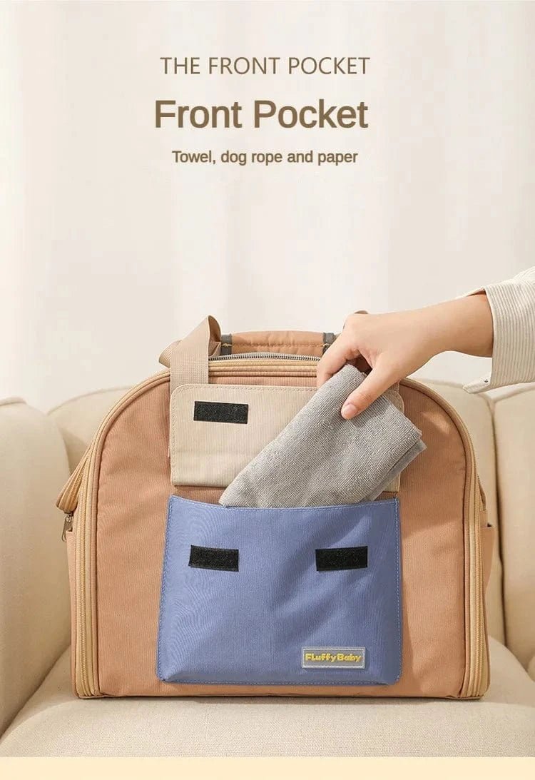 Sac multifonctionnel pour animaux – Sac à dos et bandoulière léger - One PETS - TOP