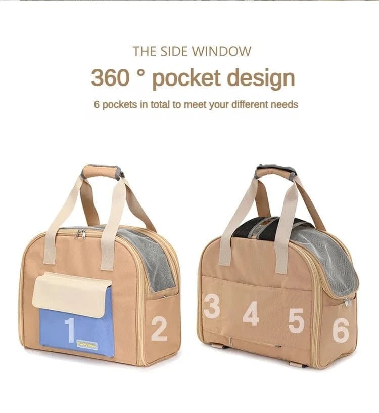 Sac multifonctionnel pour animaux – Sac à dos et bandoulière léger - One PETS - TOP