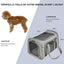 Sac de transport pour chien et chat – sac à dos latéral souple - One PETS-TOP – vue 3