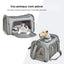 Sac de transport pour chien et chat – sac à dos latéral souple - One PETS-TOP – vue 4