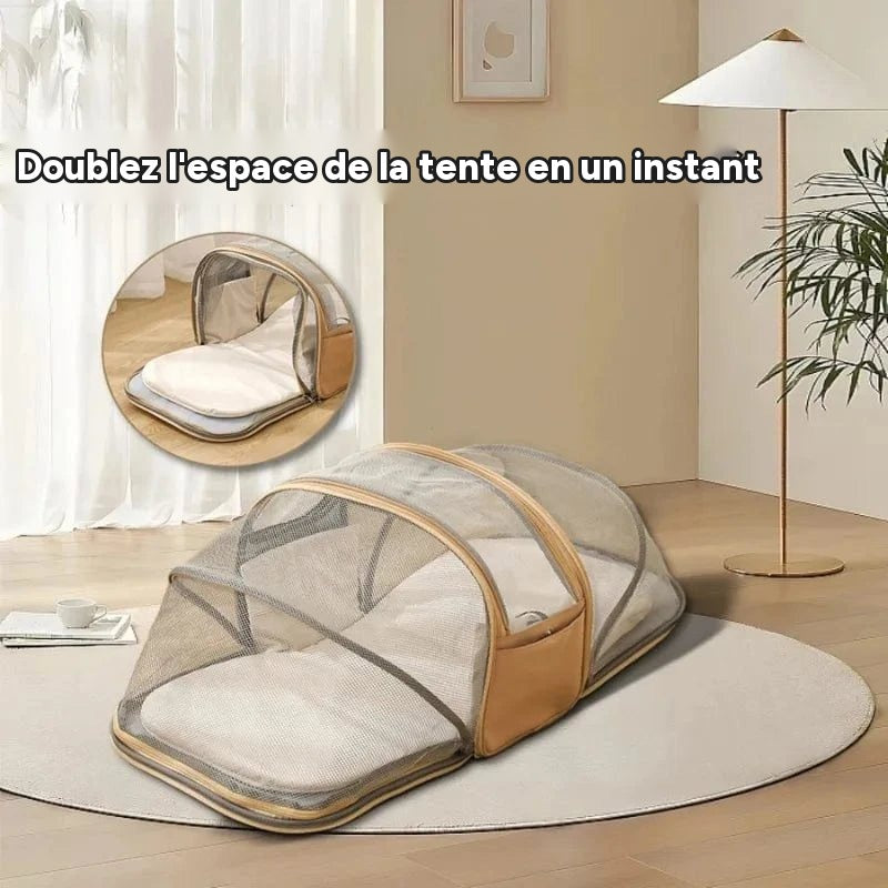 Sac multifonctionnel pour animaux – Sac à dos et bandoulière léger - One PETS-TOP – vue 2