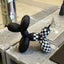 Sculpture chien ballon moderne noir et blanc – Décoration design - One PETS - TOP