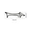 Sculpture De Chien En Métal Minimaliste - One PETS-TOP