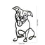 Sculpture De Chien En Métal Minimaliste - One PETS - TOP
