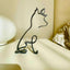 Sculpture De Chien En Métal Minimaliste - One PETS - TOP