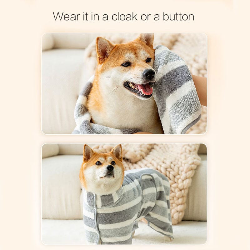 Serviette chien microfibre – Séchage rapide super absorbante - One PETS - TOP