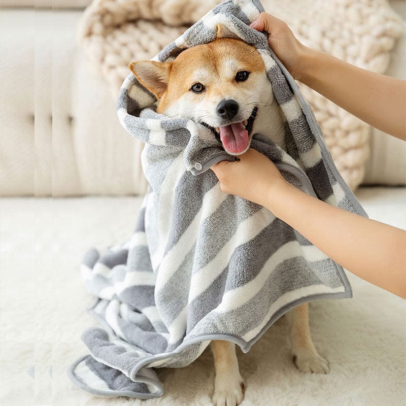 Serviette chien microfibre – Séchage rapide super absorbante - One PETS - TOP