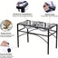 Station d’alimentation surélevée pour chien – Double gamelle inox & support métal 42*22*27CM One PETS-TOP