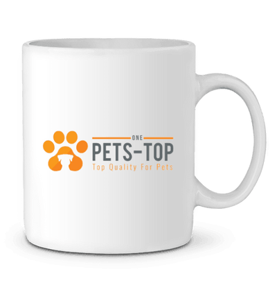 Mug Céramique Blanc Bounty & Lili - One PETS-TOP