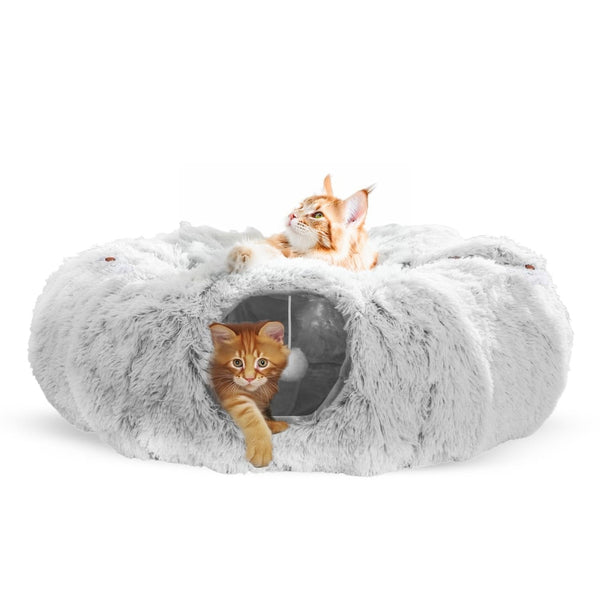 Tunnel chat confortable 2 en 1