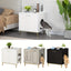 Versatile Cat Litter Cabinet with Door - Sturdy Wooden Side Table, Odor-Reducing Pet House, Fits Most Boxes, 50x60x61cm One PETS-TOP