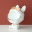 Vide-Poche Chien Design En Résine – Figurine Déco Avec Lunettes Dorées - One PETS-TOP