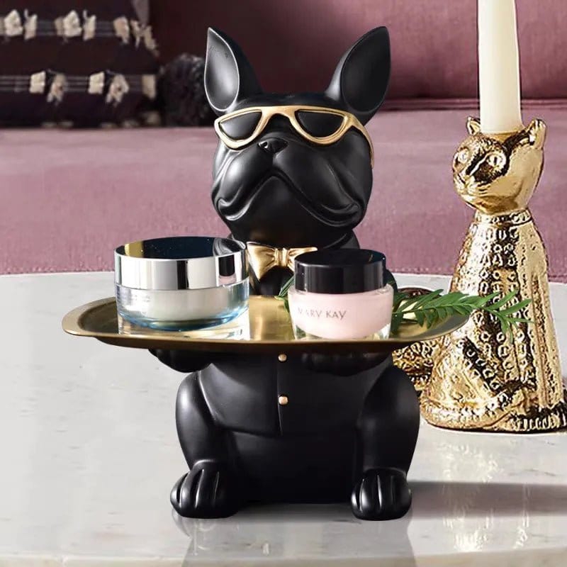 Bulldog Nordique Multifonctionnel - Statue De Rangement - One PETS - TOP
