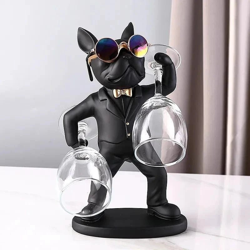 Bulldog Vin: Support Fantaisie Pour Décoration De Table - One PETS - TOP