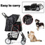 Chariot De Luxe Pour Animaux De Compagnie Rose One PETS-TOP
