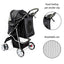 Chariot De Luxe Pour Animaux De Compagnie Rose One PETS-TOP