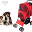 Chariot De Luxe Pour Animaux De Compagnie Rose One PETS-TOP