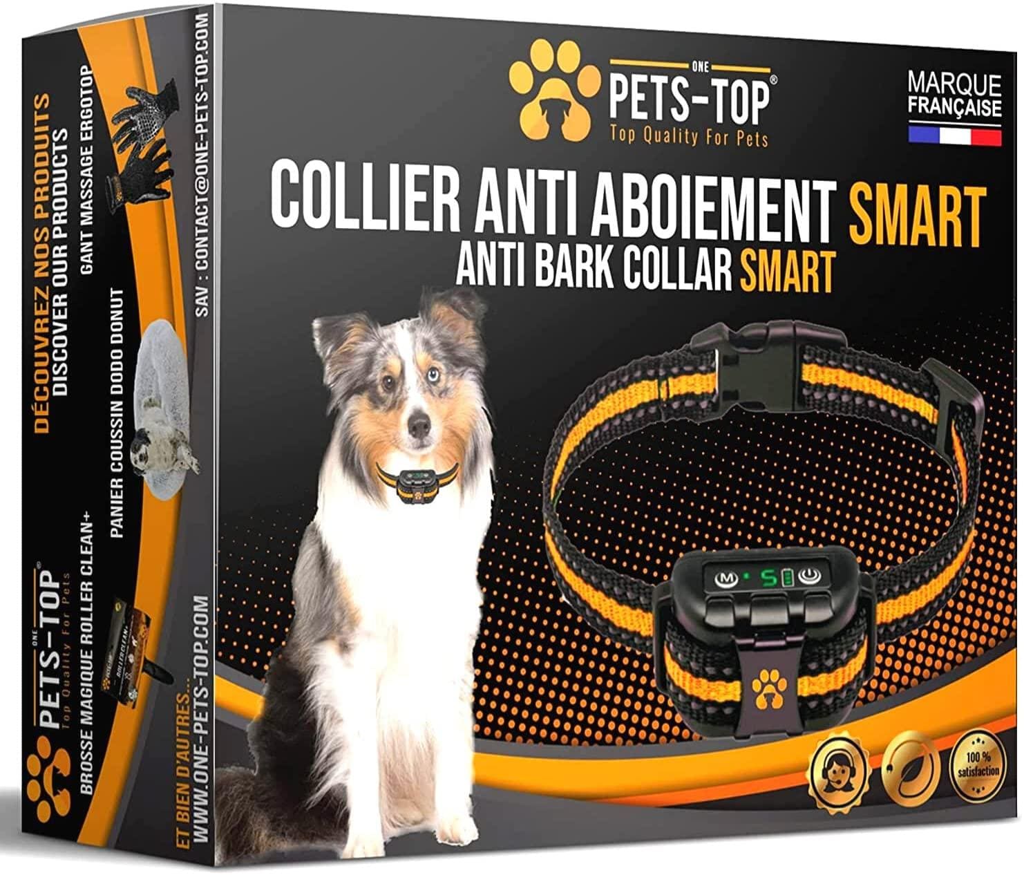 Collier Anti Aboiement Chien Smart - One PETS - TOP