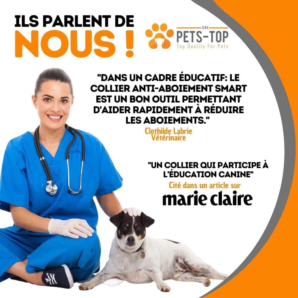 Collier Anti Aboiement Chien Smart - One PETS - TOP