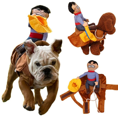 Costume Cowboy Canin : Éclat Et Rires Assurés! - One PETS - TOP
