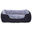 Lit Chien Coussin Chien Panier Chien Avec Coussin Taille S Gris/Noir (S) 50 x 37 cm / beige/marron One PETS-TOP
