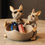 Bulldog Gardien Des Trésors : Statue Et Boîte À Secrets - One PETS-TOP