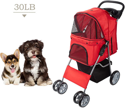 Chariot De Luxe Pour Animaux De Compagnie - One PETS-TOP