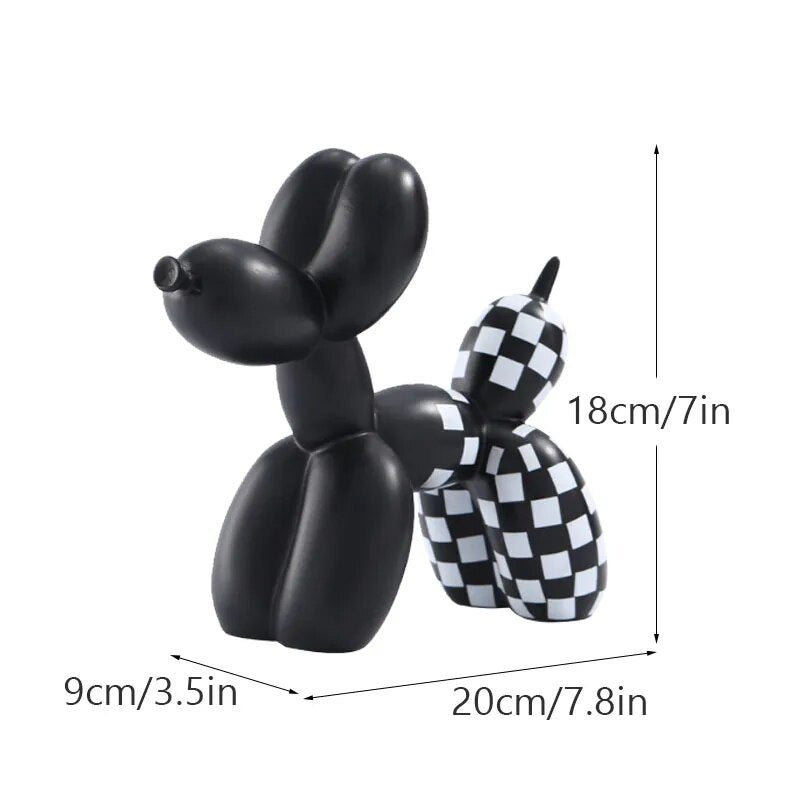 Chien Ballon De Résine : Art Moderne Ins - One PETS-TOP