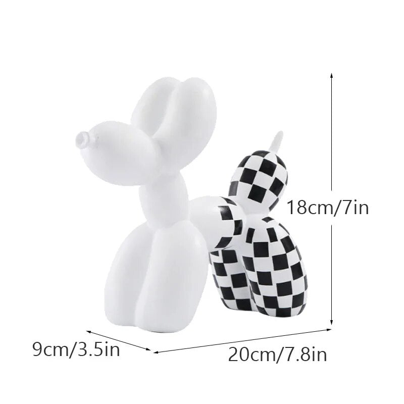 Chien Ballon De Résine : Art Moderne Ins - One PETS-TOP