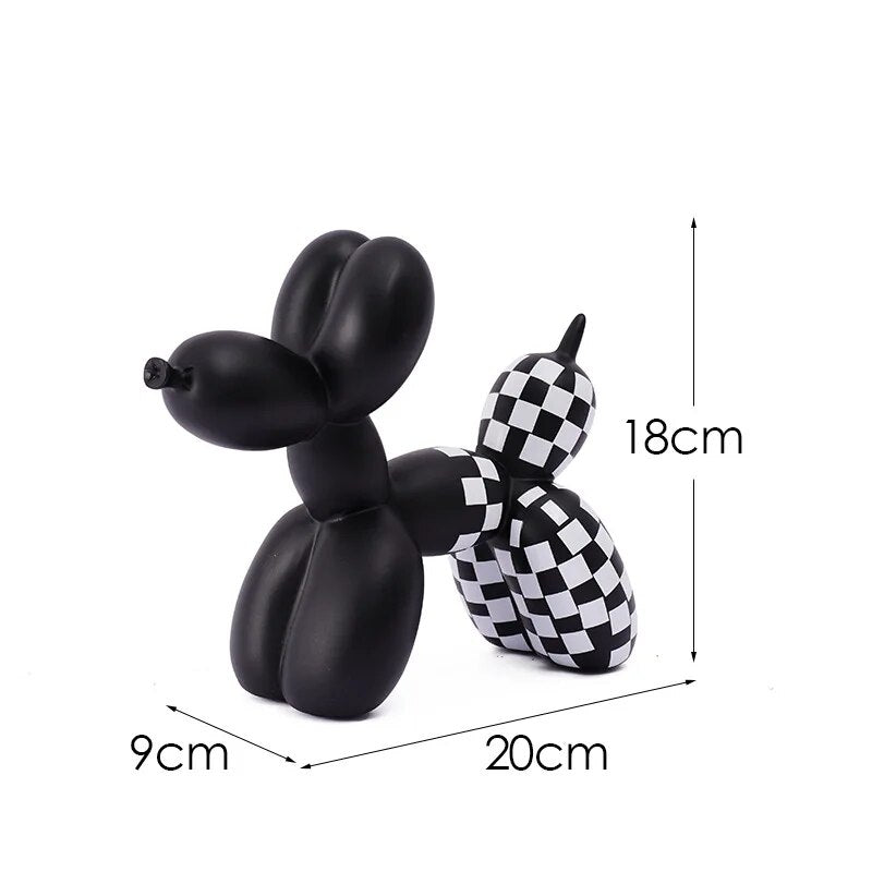 Chien Ballon De Résine : Art Moderne Ins - One PETS-TOP
