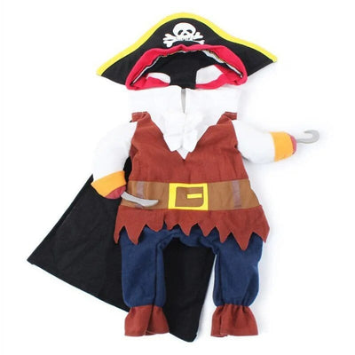Déguisement Pirate Amusant Pour Chiens Et Chats 🏴‍☠️🎃🐶🐱 - One PETS-TOP