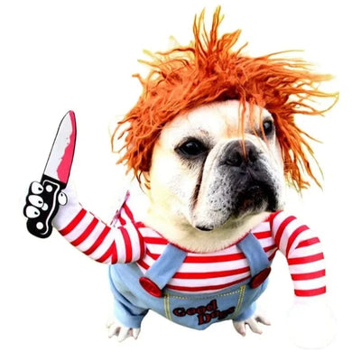 Fantaisie D'Halloween: Costume Rayé Canin 🐶 - One PETS-TOP