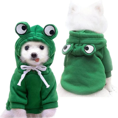 Froggiewarm: Pull Capuche Grenouille Pour Chiens 🐸🐶 - One PETS-TOP