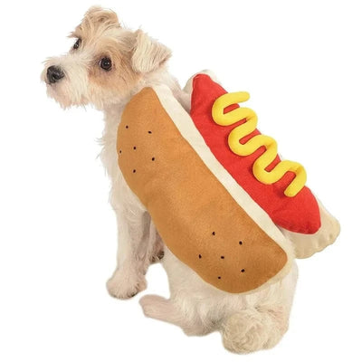 Hot Dog Chic: Costume Canin Hilarant 🌭🐶 - One PETS-TOP