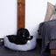 Lit/Canapé Lavable Avec Coussin Réversible Pour Chien - Gris/Noir - 65 X 50 X 20 Cm - One PETS-TOP