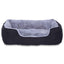 Lit Chien Coussin Chien Panier Chien Avec Coussin Taille S Gris/Noir - One PETS-TOP