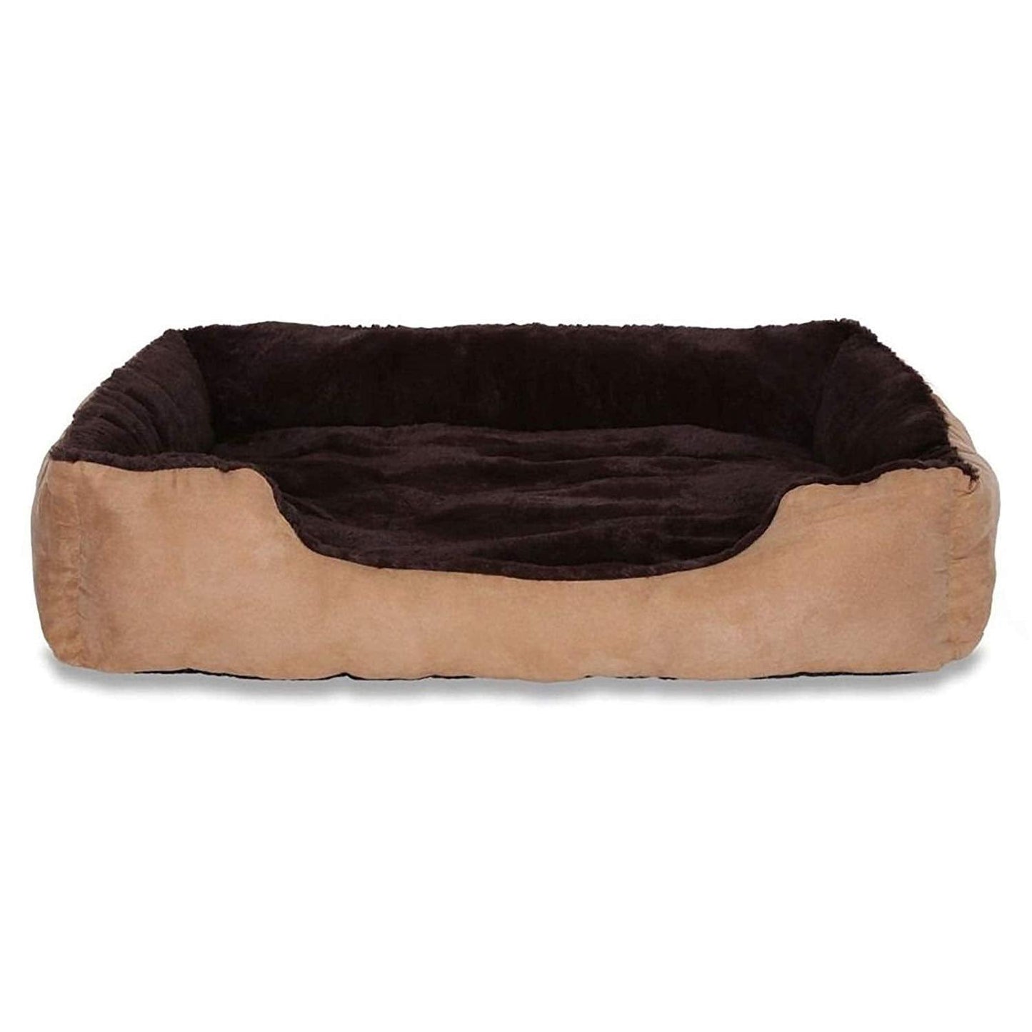 Lit Chien Coussin Chien Panier Chien Avec Coussin Taille S Gris/Noir - One PETS-TOP