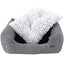 Panier Pour Chien, Lit Pour Chien, Taille M 80 X 60 X 26 Cm, Canapé, Matelas, Avec Coussin Rembourré - One PETS-TOP