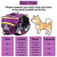 Sac À Dos De Transport Sacoche De Randonnée Pour Chien Réglable Imperméable Respirant Avec Pochettes Amovibles Harnais Gilet Sac De Selle À Voyage Marche Formation Camping Entraînement - One PETS-TOP