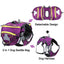 Sac À Dos De Transport Sacoche De Randonnée Pour Chien Réglable Imperméable Respirant Avec Pochettes Amovibles Harnais Gilet Sac De Selle À Voyage Marche Formation Camping Entraînement - One PETS-TOP