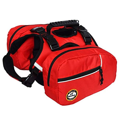 Sac À Dos Réglable Pour Chien Avec Sacoches, Idéal Pour La Randonnée - One PETS-TOP